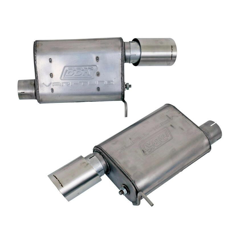 BBK 2015-16 Mustang GT Varitune Complete Cat Back Exhaust System (Includes Resonator Delete X-Pipe) Catback BBK