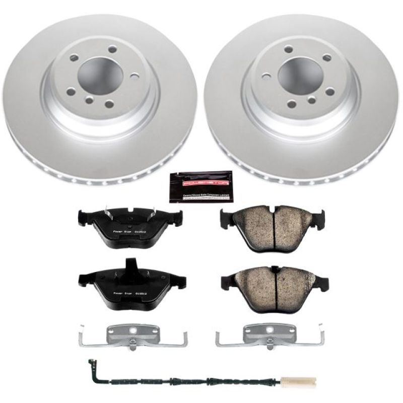 Power Stop 2009 BMW 335d Front Z23 Evolution Sport Coated Brake Kit Brake Kits - Performance D&S PowerStop