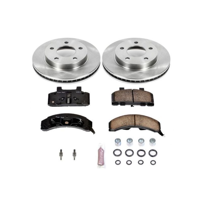Power Stop 83-96 Buick Century Front Autospecialty Brake Kit Brake Kits - OE PowerStop