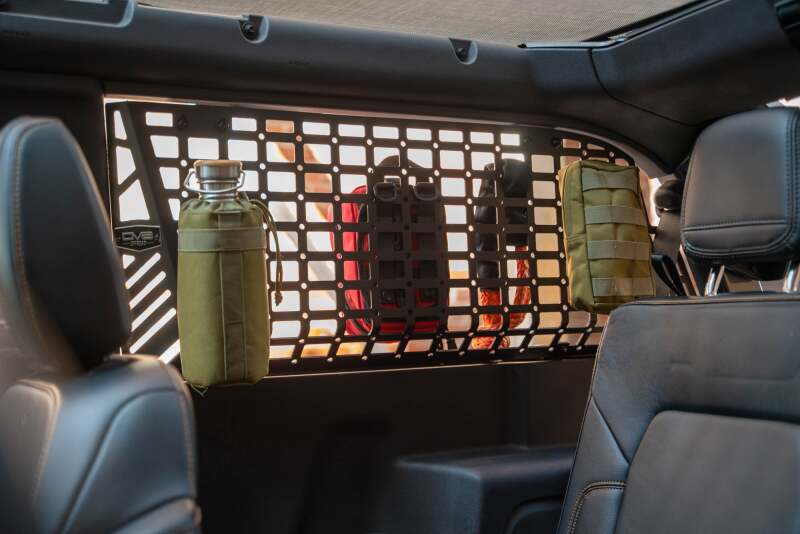 DV8 21-24 Ford Bronco 2-Door Rear Window Pocket Molle Panels Exterior Trim DV8 Offroad