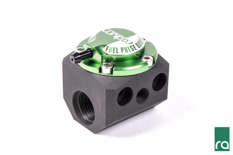 Radium Engineering Fuel Rail In Line Pulse Damper 6AN Fuel Components Misc Radium Engineering