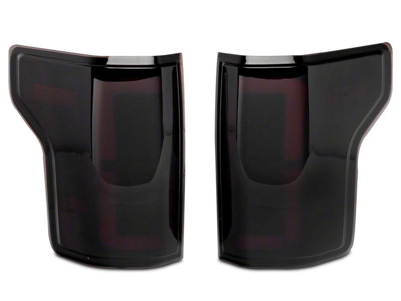 Raxiom 15-17 Ford F-150 Axial Series LED Tail Lights- Blk Housing (Smoked Lens) Tail Lights Raxiom
