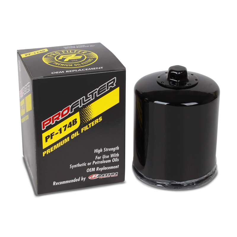 ProFilter Harley Spin-On Black Various Performance Oil Filter Oil Filters ProFilter