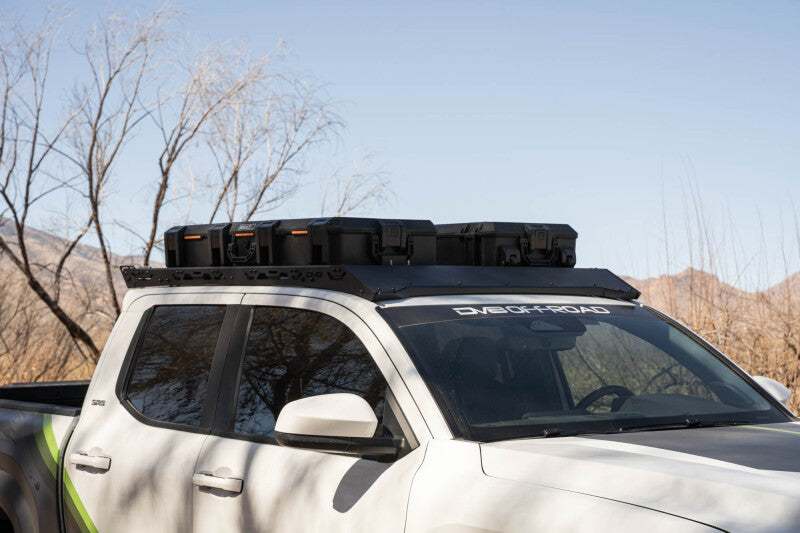 DV8 Offroad 2024-2025 Toyota Tacoma Double Cab Roof Rack Roof Rack DV8 Offroad