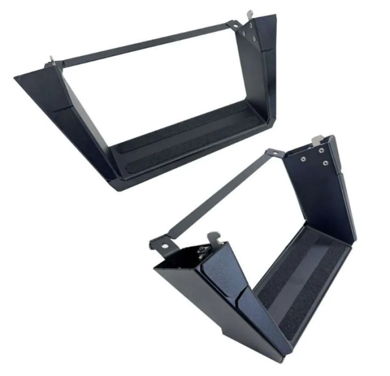 Rock Slide 18-25 Jeep Wrangler JL 7in Removable Deluxe Rock Rail Drop Step Steps Rock Slide Engineering