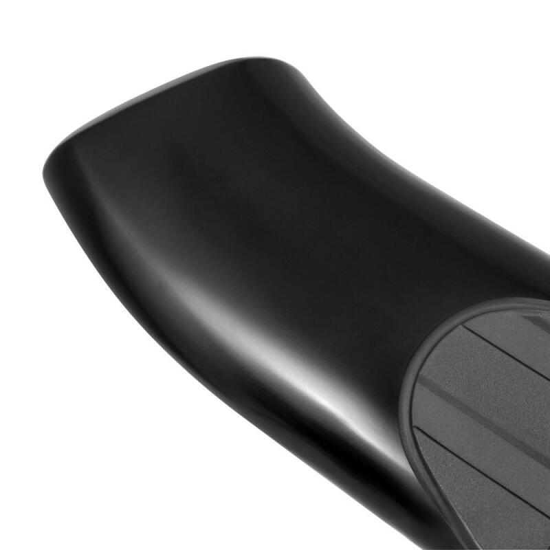 Westin 2019 Chevrolet Silverado Double Cab w/ 6.5in Bed PRO TRAXX 5 W2W Oval Nerf Step Bars - Black Nerf Bars Westin