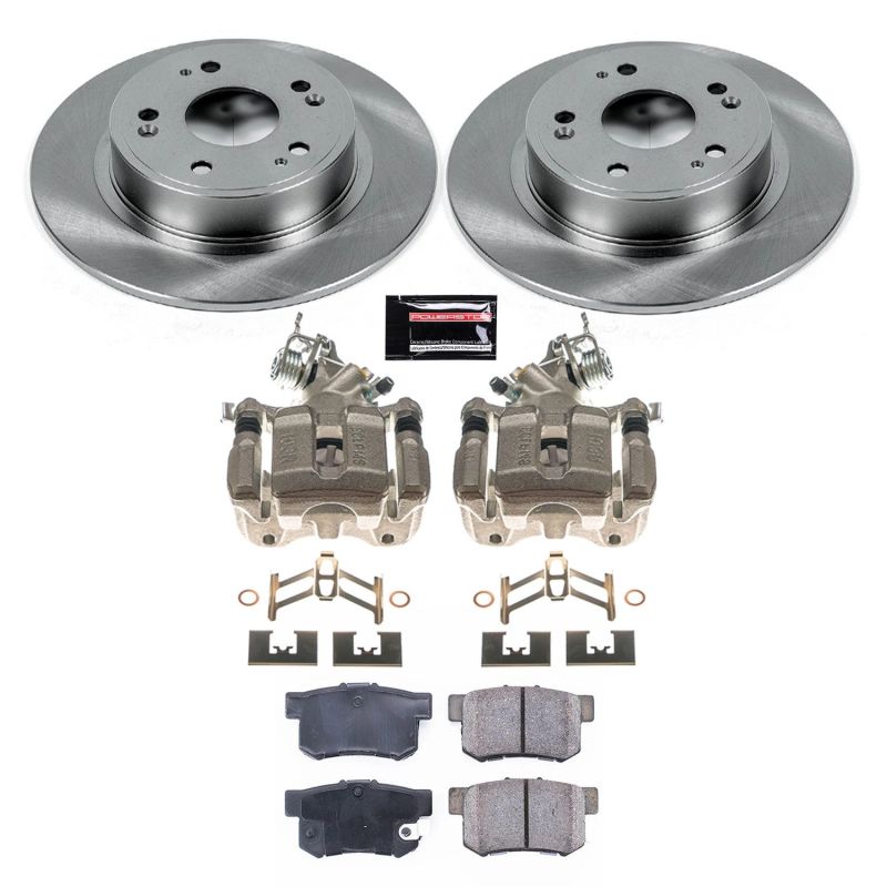 Power Stop 16-18 Acura ILX Rear Autospecialty Brake Kit w/Calipers Brake Kits - OE PowerStop