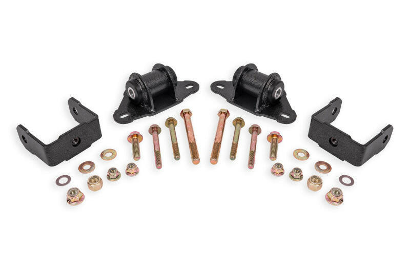 BMR 14-19 Chevrolet Corvette Transmission/Differential Mount - Black Hammertone Differential Bushings BMR Suspension