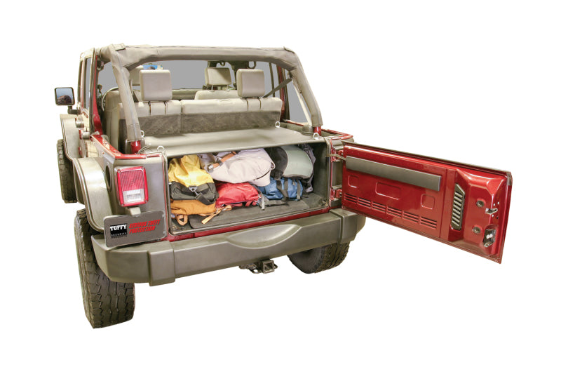 Tuffy Jk Unlimited Tailgate Enclosure- Blk 0710 Jk 4Dr Cargo Boxes & Bags Tuffy Products