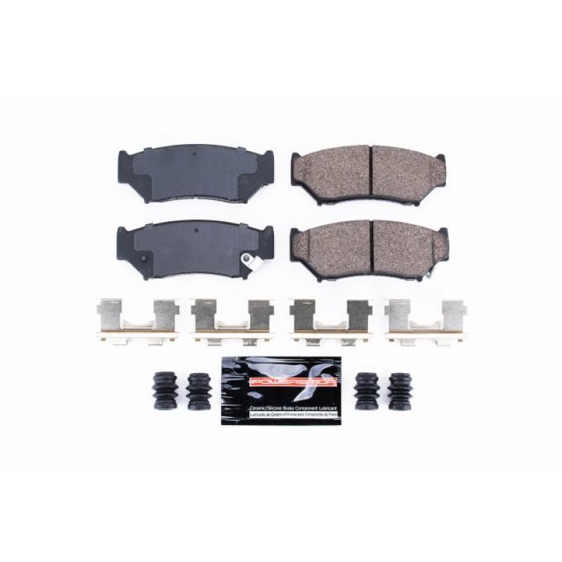 Power Stop 00-04 Chevrolet Tracker Front Z23 Evolution Sport Brake Pads w/Hardware Brake Pads - Performance PowerStop