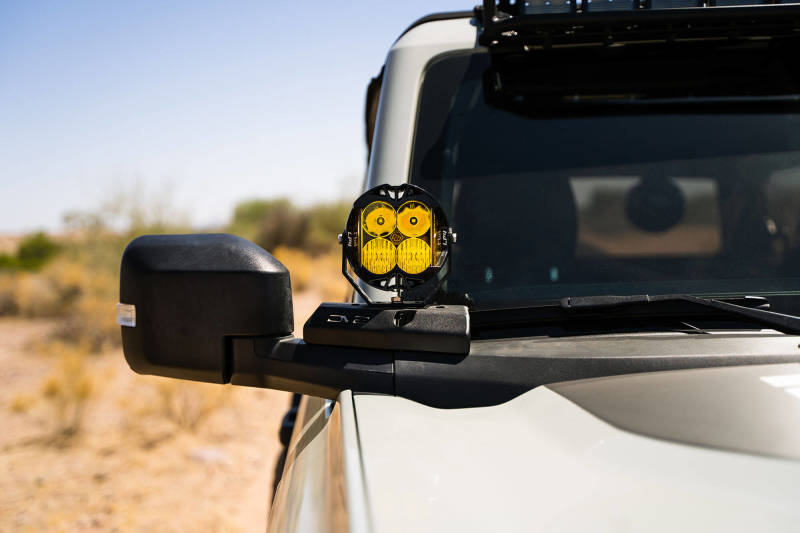 DV8 21-22 Ford Bronco A-Pillar Pod Light Mounts Light Mounts DV8 Offroad
