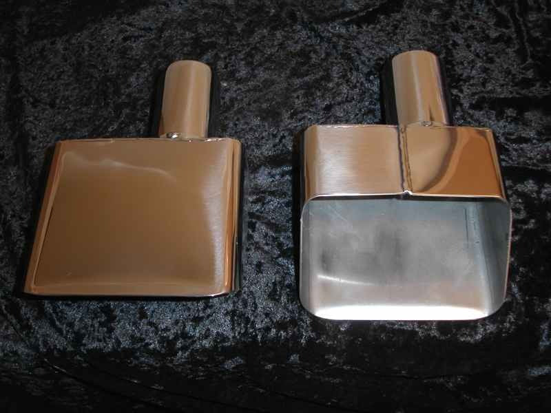 Stainless Works 70-72 Corvette Factory Style Exhaust Tips Tips Stainless Works