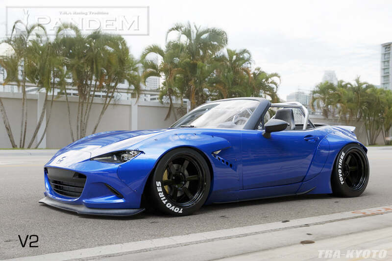 GReddy 90-98 Mazda Miata (ND) Rocket Bunny Rear Fenders Fenders GReddy