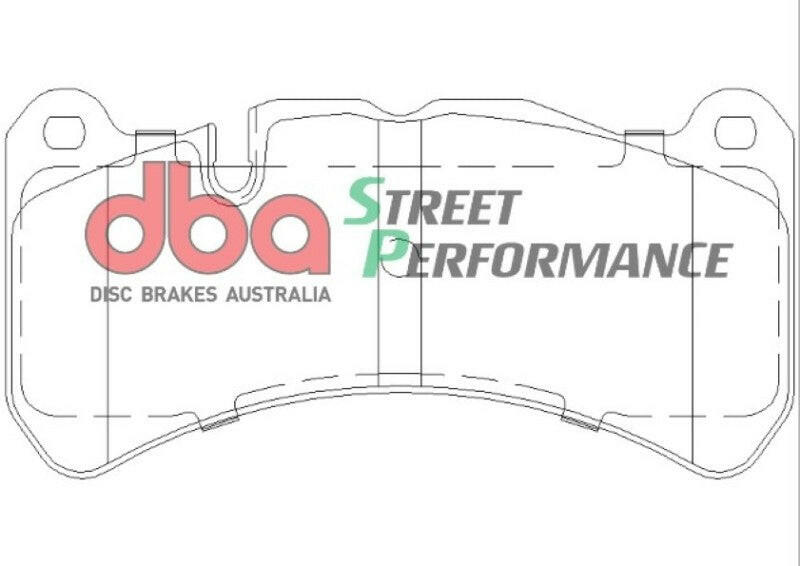DBA 08-10 Mercedes-Benz SLK55 AMG SP500 Front Brake Pads Brake Pads - Performance DBA