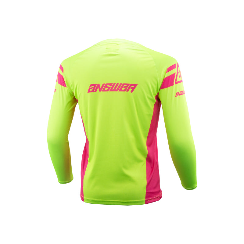 Answer 26 Syncron Moda Jersey Hyper Acid/Pink/Black Youth - Large Jerseys Answer