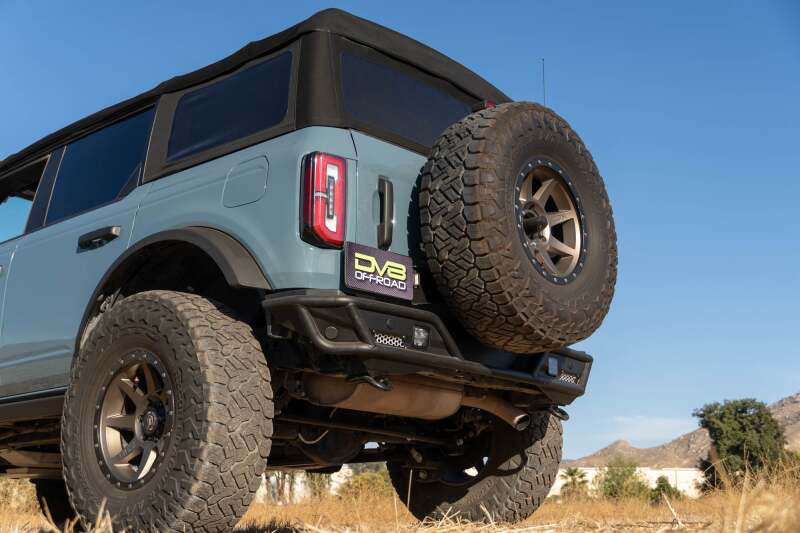 DV8 Offroad 21-24 Ford Bronco Tire Carrier Chase Racks DV8 Offroad