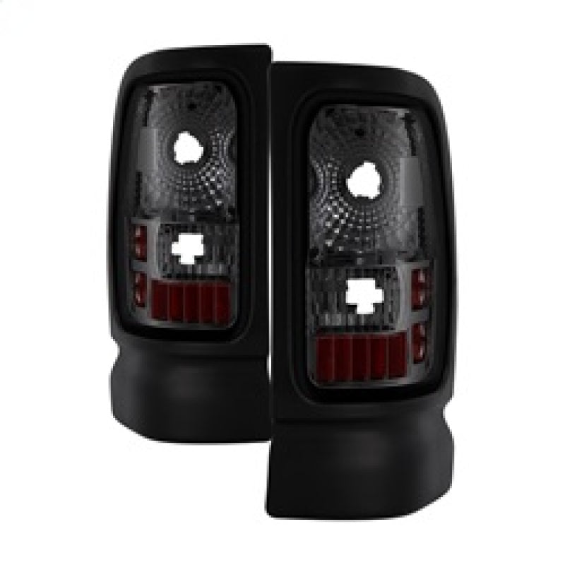 xTune Dodge Ram 1500/2500/3500 94-01 Euro Style Tail Lights Smoke ALT-ON-DRAM94-SM Tail Lights SPYDER