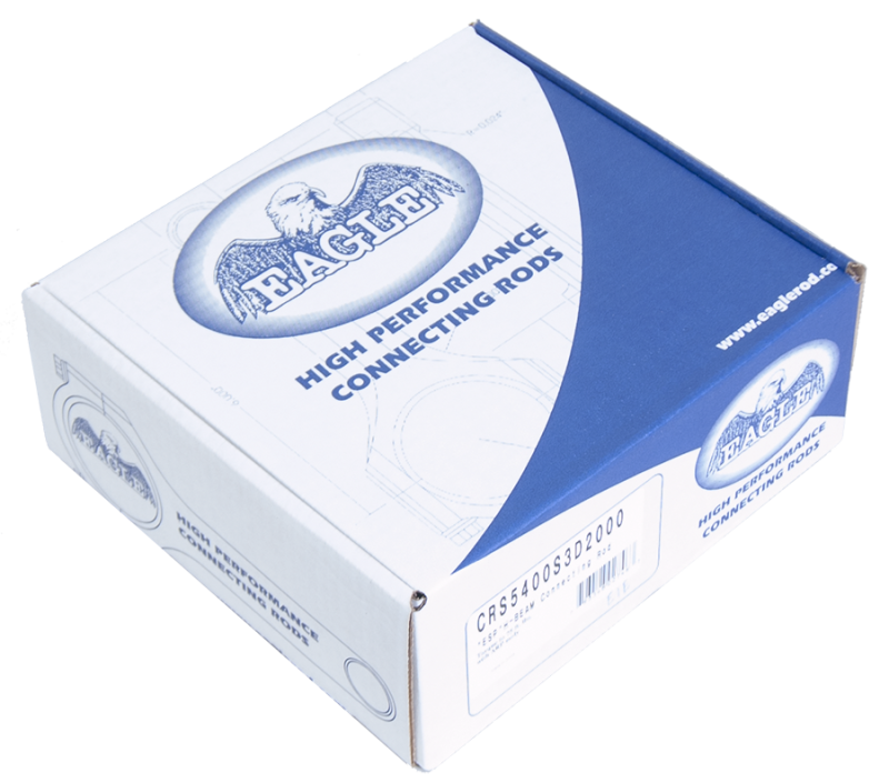 Eagle Ford 302 2.100in Journals .927in Pin H-Beam Connecting Rods w/ARP2000 Bolts (Set of 8) Connecting Rods - 8Cyl Eagle