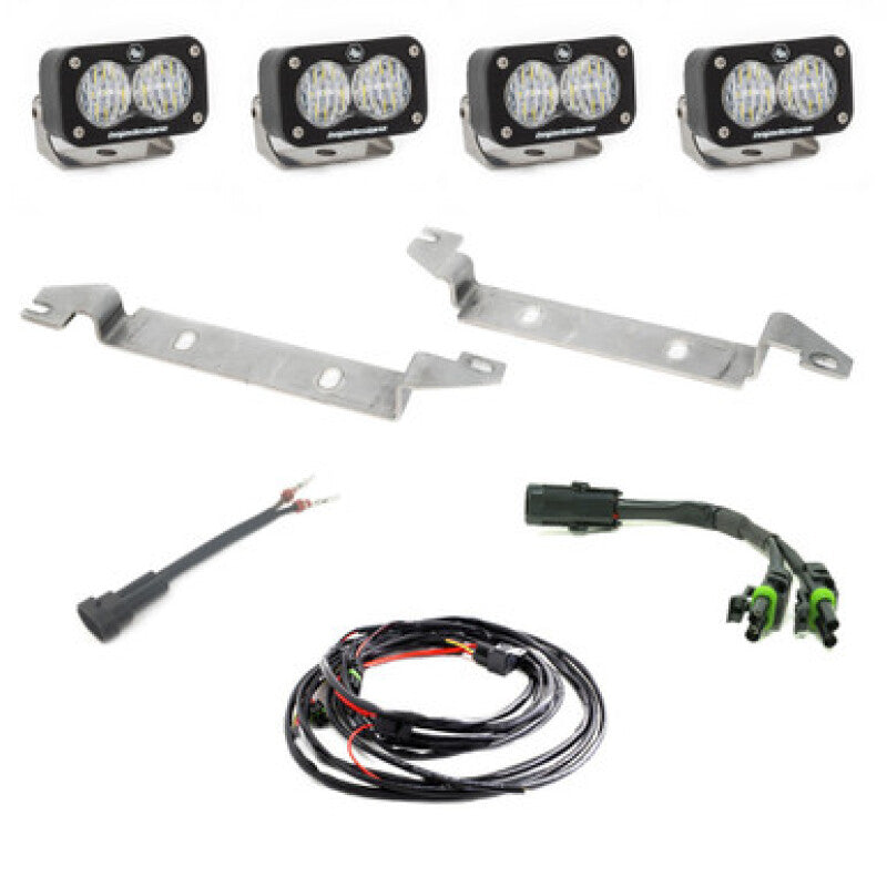 Baja Designs 2023+ Toyota Sequoia S2 Sport OEM Fog Light Replacement Kit Light Bars & Cubes Baja Designs