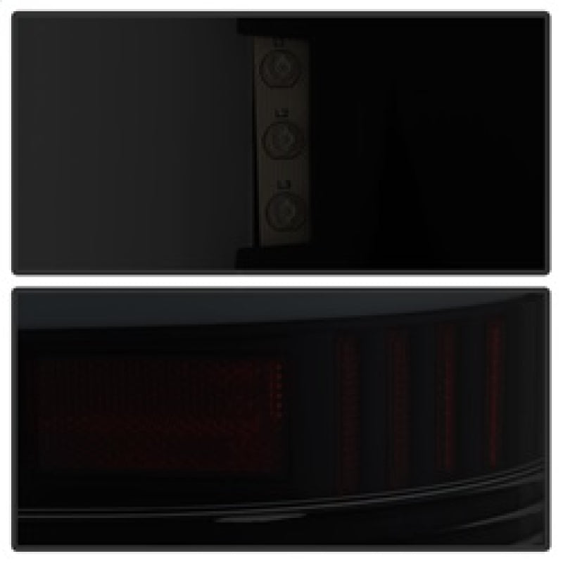 xTune 07-13 GMC Sierra 1500 LED Tail Lights - Black Smoke (ALT-ON-GS07-G2-LED-BSM) Tail Lights SPYDER