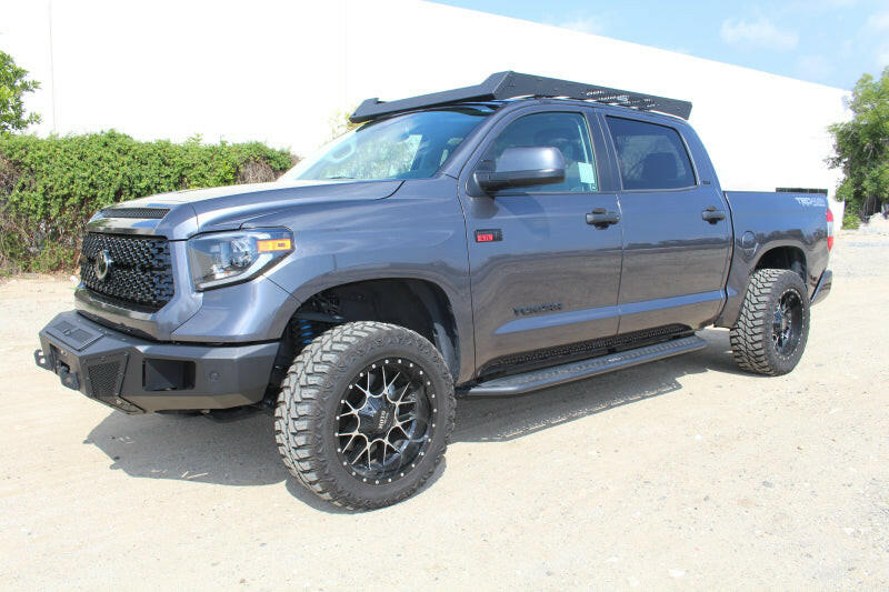 Go Rhino 19-21 Toyota Tundra CrewMax Ceros Low Profile Roof Rack - Tex. Blk Roof Rack Go Rhino