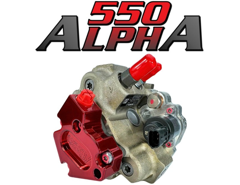 Exergy 07.5-10 Chevrolet Duramax 6.6L LMM 550 Alpha Stroker CP3 Pump (LBZ Based) Injection Pumps & Controllers Exergy