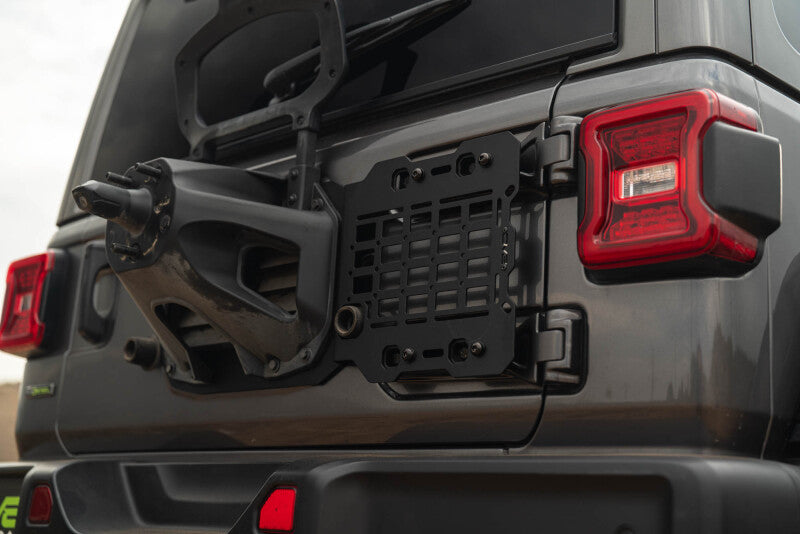 DV8 Offroad 2018-2025 Jeep Wrangler JL Tailgate Reinforcement Molle Panel Exterior Trim DV8 Offroad