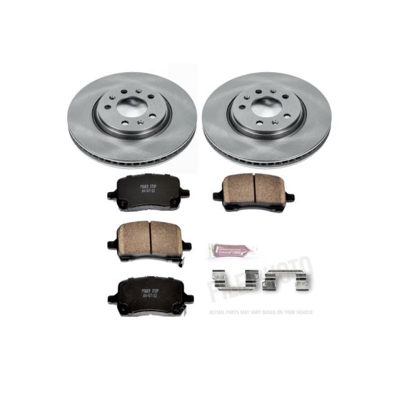 Power Stop 06-09 Pontiac Solstice Front Autospecialty Brake Kit Brake Kits - OE PowerStop