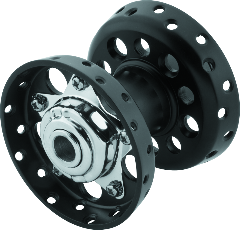 Bikers Choice 36-66 Big Twin Black Star Hub With Cone Style Bearing Wheel Accessories Bikers Choice