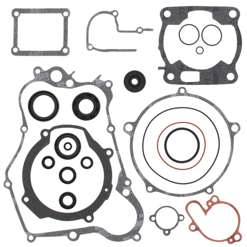 Vertex Gaskets 1993 Yamaha YZ125 Complete Gasket Kit w/ Oil Seals Engine Hardware Vertex Pistons