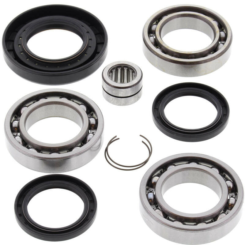 All Balls Racing 14-23 Honda TRX420 FA Solid Axle Differential Bearing & Seal Kit Rear Axles All Balls Racing