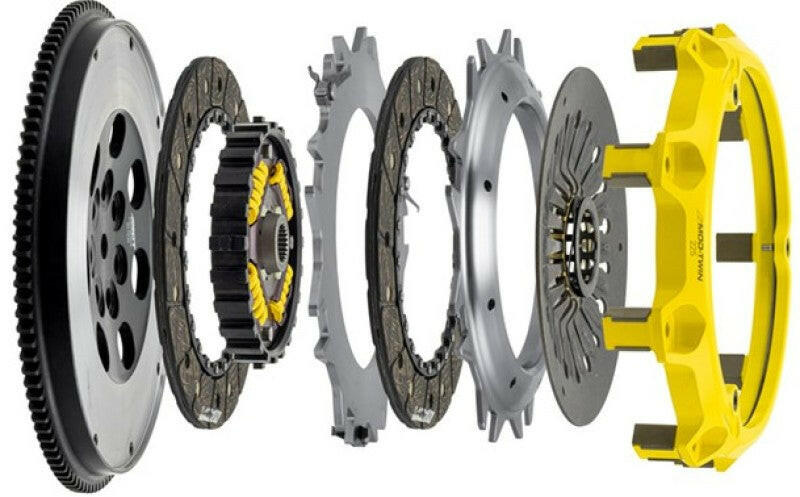 ACT EVO 10 5-Speed Only Mod Twin HD Street Kit Sprung Mono-Drive Hub Torque Capacity 700ft/lbs Clutch Kits - Multi ACT