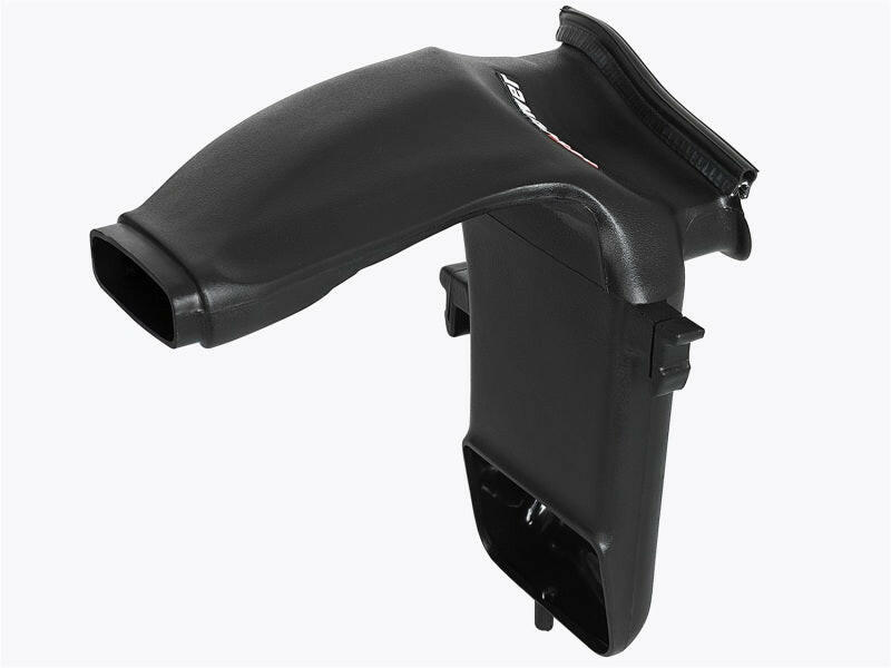 aFe Momentum HD Dynamic Air Scoop 2017 Ford Diesel Trucks V8-6.7L (td) Air Intake Components aFe