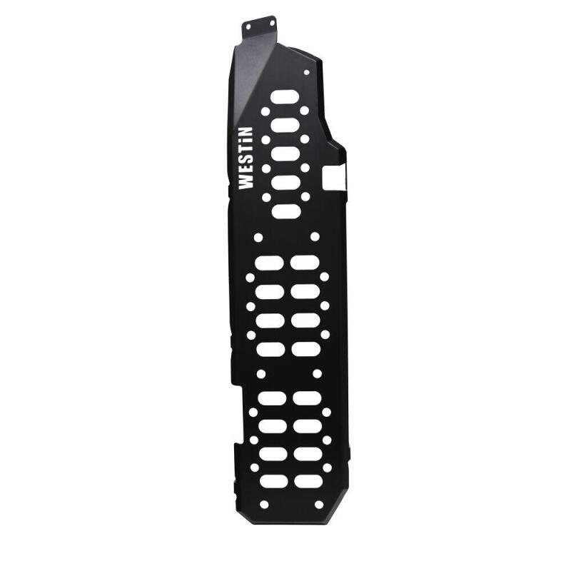 Westin 07-17 Jeep Wrangler Unlimited Gas Tank Skid Plate - Textured Black Skid Plates Westin