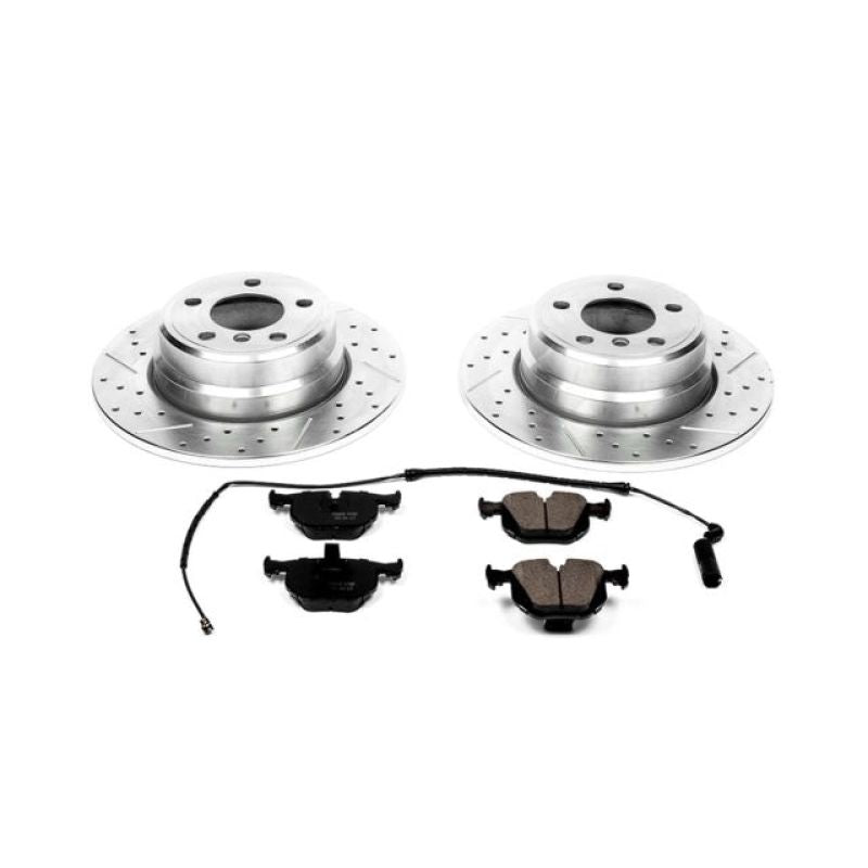 Power Stop 00-06 BMW X5 Rear Z23 Evolution Sport Brake Kit Brake Kits - Performance D&S PowerStop