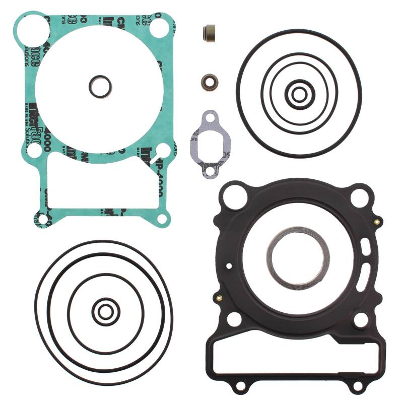 Vertex Gaskets 07-08 Yamaha YFM400 Grizzly IRS Top End Gasket Kit Gasket Kits Vertex Pistons