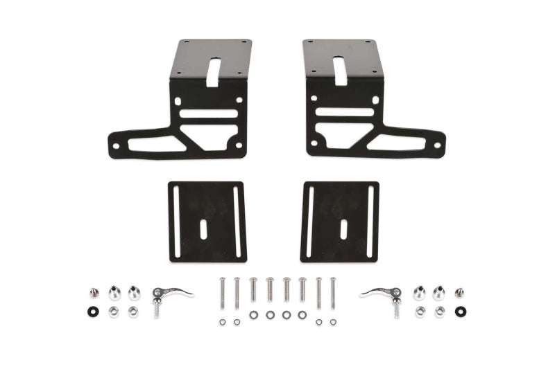 Fabtech 18-21 Jeep JL/JT Light Bracket Kit (Adjustable) Light Mounts Fabtech