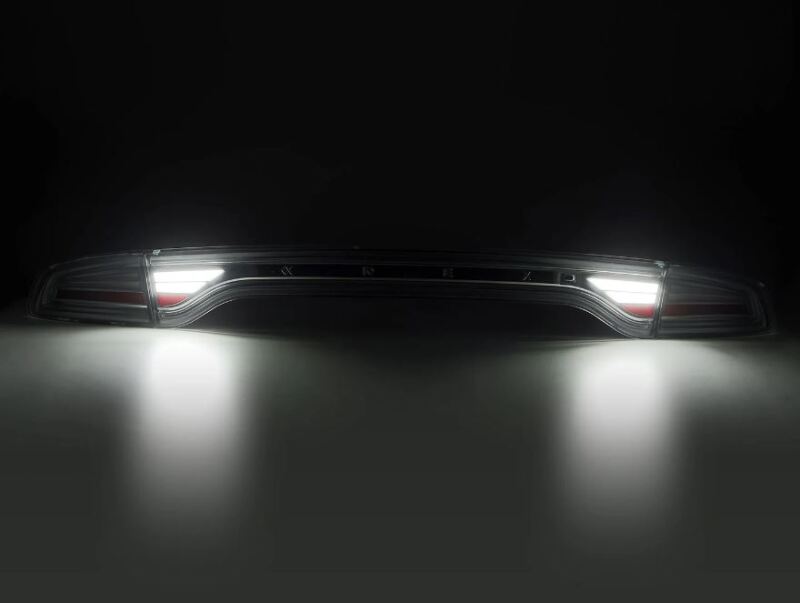 AlphaRex 15-23 Dodge Charger NOVA-Series Prismatic LED Tail Lights Black Tail Lights AlphaRex