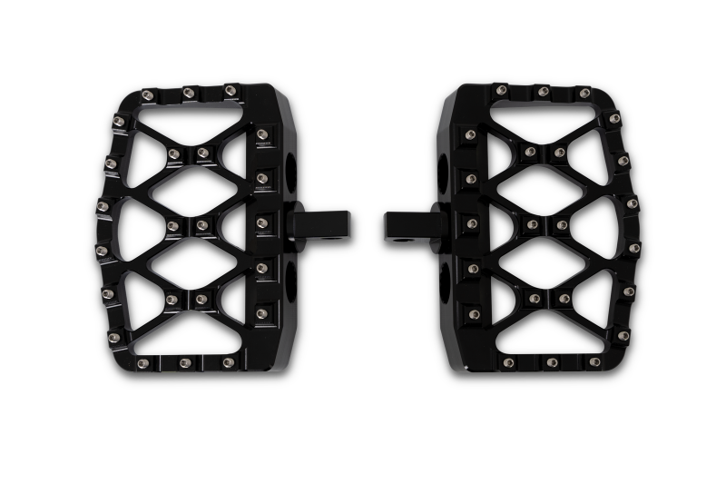 Burly Brand 97-22 Sportster/Dyna/Touring Mx-Evolution Mini Floorboards Passenger Footpegs Burly Brand