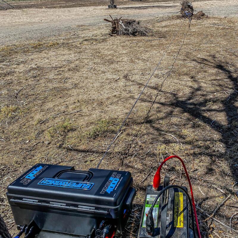 Superwinch 4000 LBS 12V DC 3/16in x 50ft Synthetic Rope Winch2Go Winches Superwinch