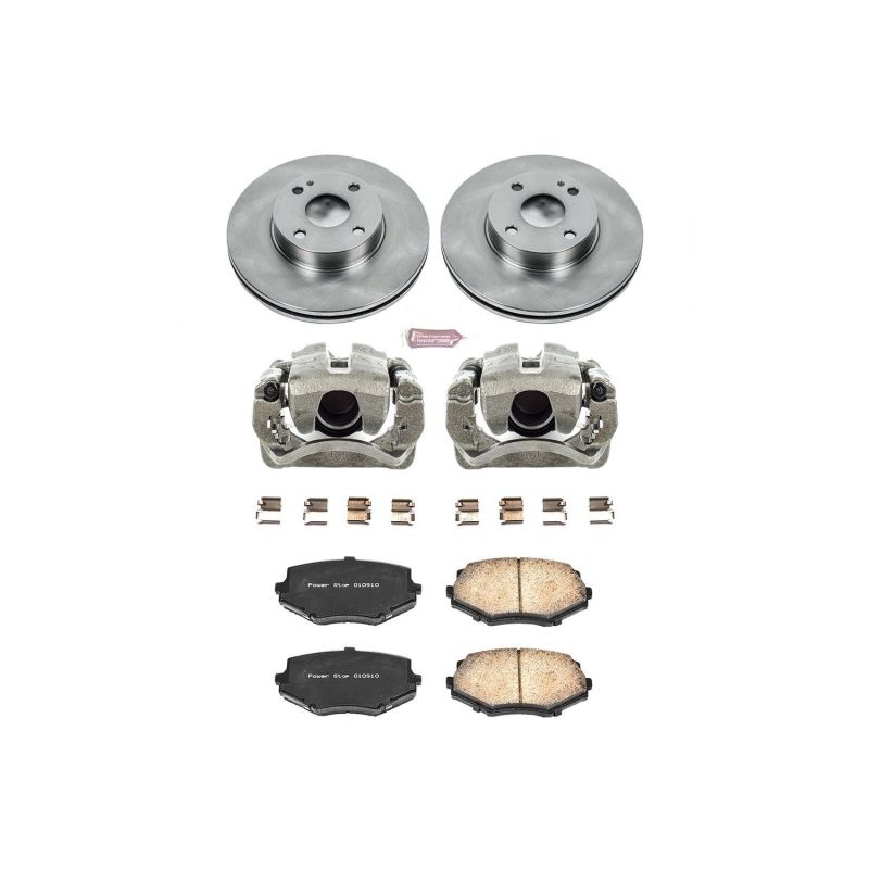 Power Stop 94-97 Mazda Miata Front Autospecialty Brake Kit w/Calipers Brake Kits - OE PowerStop
