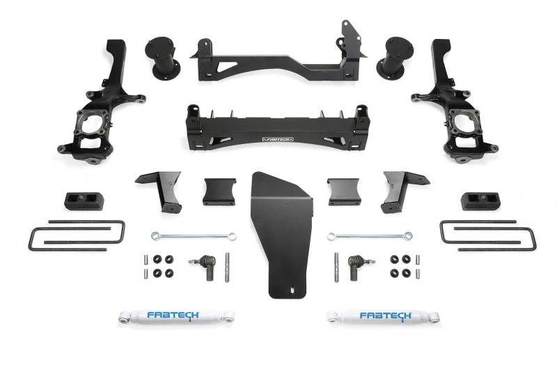 Fabtech 16-18 Nissan Titan Xd 4WD 6in Basic Sys w/Perf Shks Lift Kits Fabtech