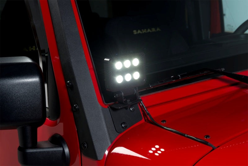 Putco Luminix High Power LED - 4in Block - 6 LED - 2400LM - 3.5x.75x4.5in Light Mounts Putco