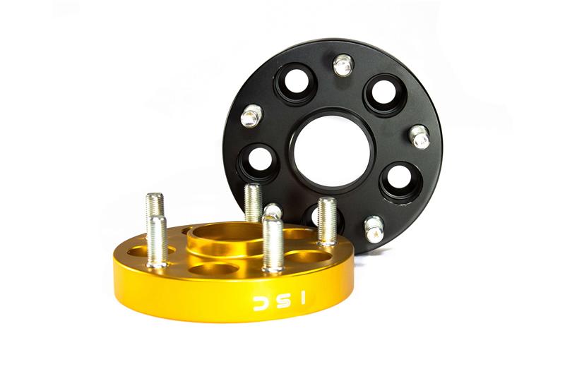 ISC Suspension 5x114 Hub Centric Wheel Spacers 25mm 56.1HB Black (Pair) Wheel Spacers & Adapters ISC Suspension