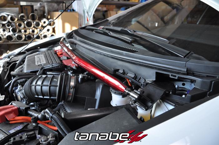 Tanabe Sustec Front Strut Tower Bar 2013 Honda Civic Si Sedan Strut Bars Tanabe