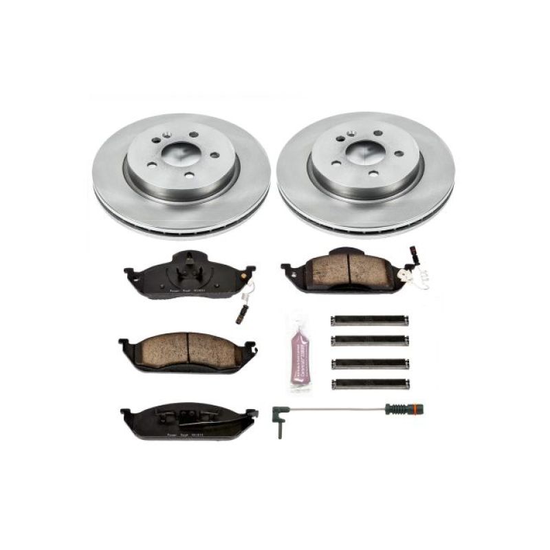 Power Stop 98-03 Mercedes-Benz ML320 Front Autospecialty Brake Kit Brake Kits - OE PowerStop