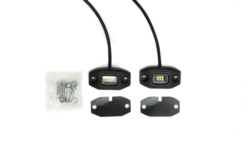 DV8 Offroad Micro Elite Utility Lights | Pair Light Bars & Cubes DV8 Offroad