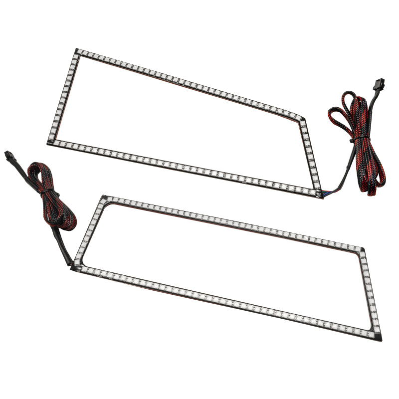 Oracle Chevrolet Silverado 03-06 Square Halo Kit - ColorSHIFT w/ 2.0 Controller Headlights ORACLE Lighting