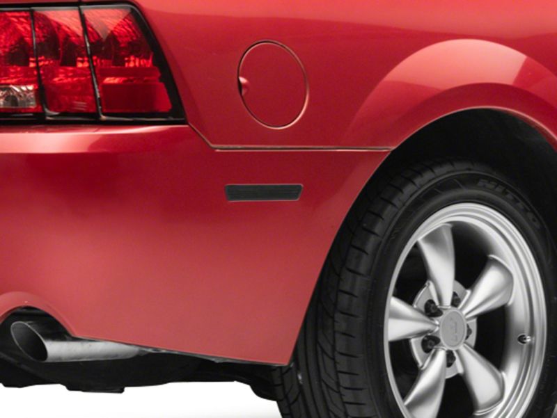 Raxiom 99-04 Ford Mustang Axial Series LED Rear Side Marker Lights- Smoked Sidemarkers & Indicators Raxiom