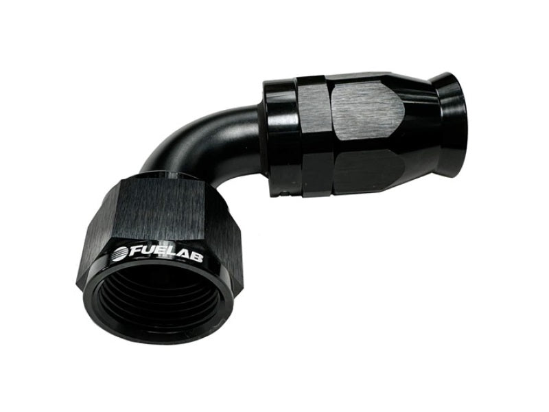 Fuelab PTFE Swivel Hose End Fitting - 90 Degree - 12AN Fittings Fuelab